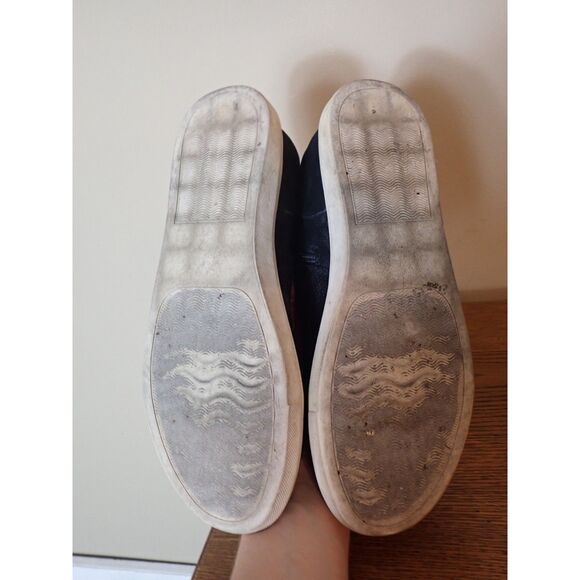 Madden Girl High Top Black Shoe Sneakers Wedge Heel Booties Size 11 - Picture 7 of 10